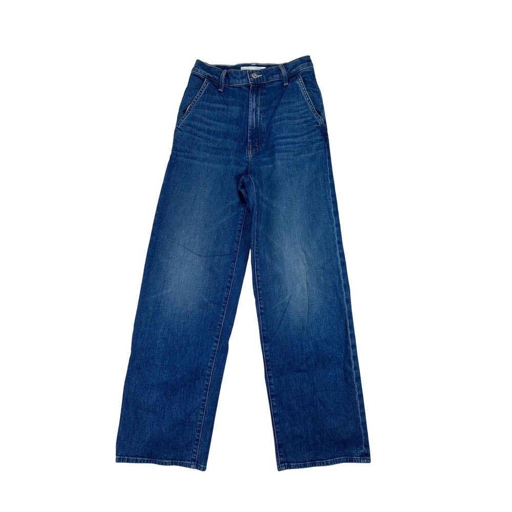 MOTHER Superior High Waisted Spinner Prep Skimp Jeans Flashback Blue 26